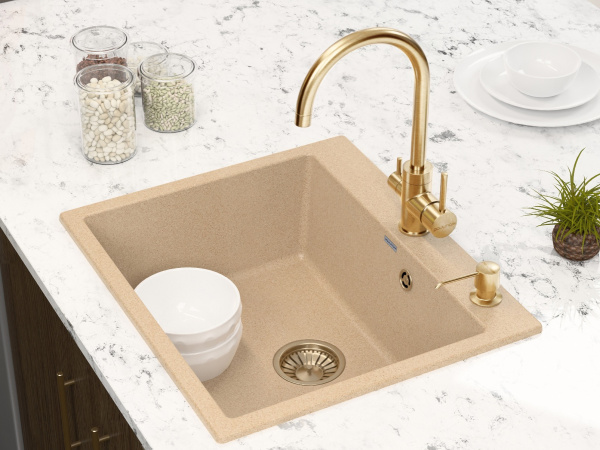 Смеситель для кухни с подключением к фильтру  Paulmark Essen ES213211-G