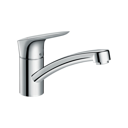 Смеситель для кухни однорычажный CoolStart Eco Hansgrohe Logis 71837000 хром