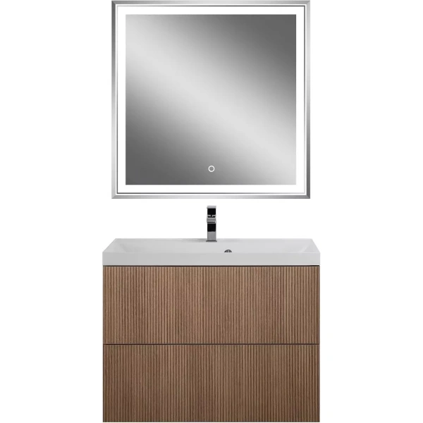 База под раковину подвесная Art&Max AM-Verona-Push-800-2C-SO-KV кадена вуд