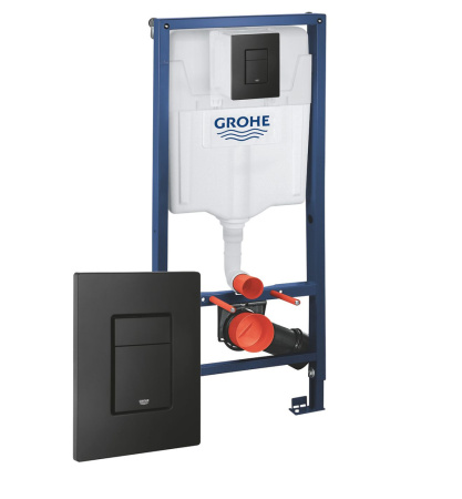 Система инсталяции для подвесного унитаза 3 в 1, Rapid SL, Grohe 38811 KF0 (38811KF0)