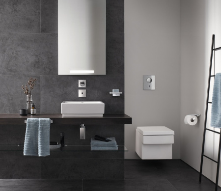 Подвесной унитаз безободковый GROHE Cube Ceramic 39245 00H (3924500H)