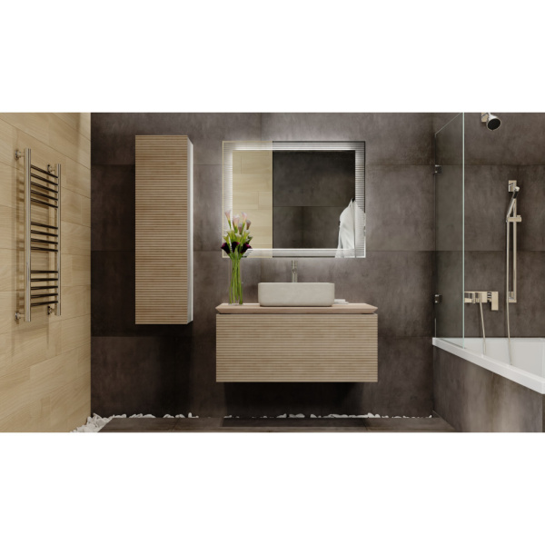 Зеркало Jorno Karat 100 Kar.02.100/P/W