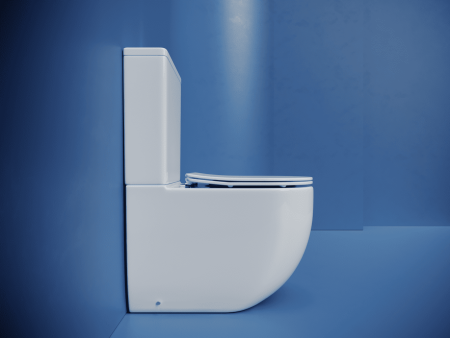 Напольный пристенный унитаз Ceramica Nova Metropol Tornado CN4001T