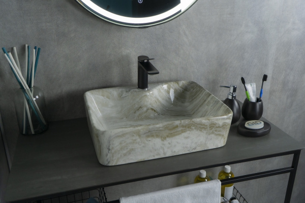 Раковина накладная (48х37) Gid Mnc605