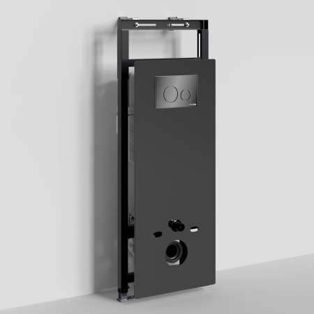 Инсталляция для подвесного унитаза WasserKraft Salm 27TLT.010.ME.BL.PB02