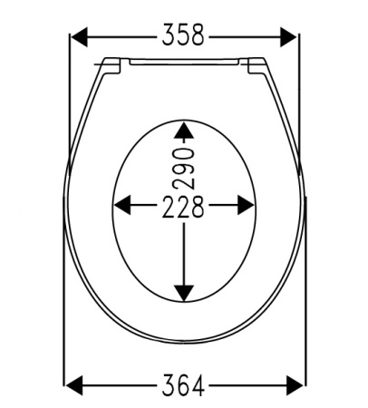 Крышка для чаши Roca Victoria Nord Soft Close, тонкая ZRU9302919