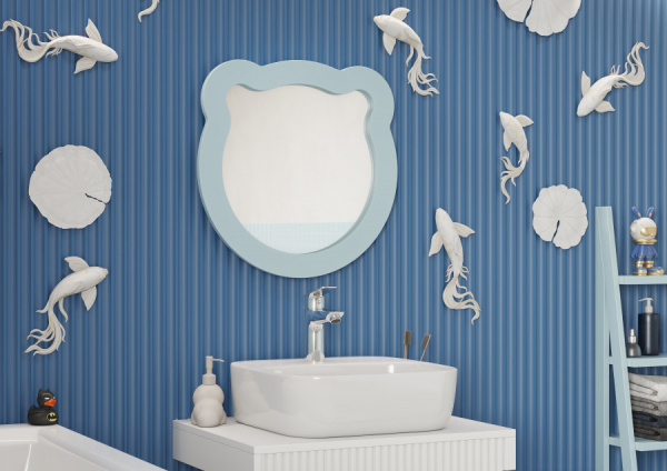 Зеркало (50х50) Aquaton Каспер Мишка 1A283502CR0E0 