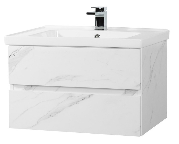 База под раковину напольная Art&max AM-Techno-900-2C-SO-MR960 Монти мрамор