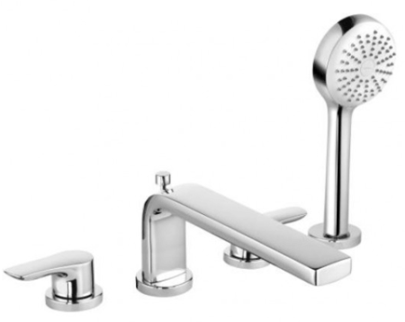 Смеситель для ванны и душа Kludi Tercio 384230575