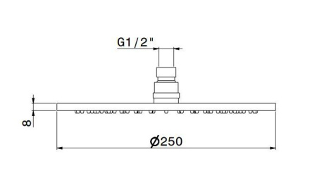 Верхний душ Kerama Marazzi Ole 27747KM.01.093