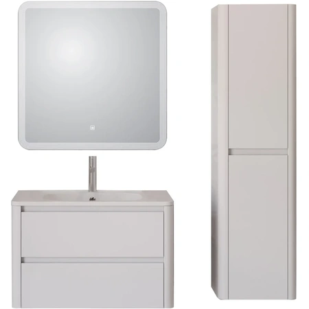 Тумба под раковину Cezares RELAX-800-2C-SO-BL Bianco Lucido