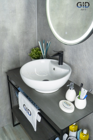 Раковина накладная (45х45) Gid N9001