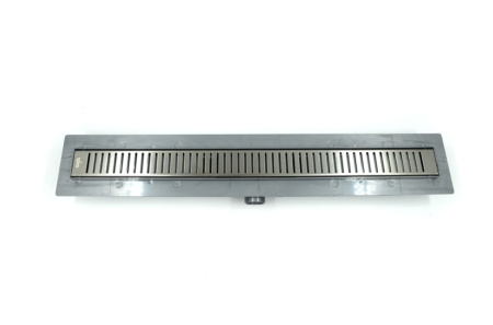 Душевой лоток Timo 90см с решеткой STRIP из нержавеющей стали Smart SM-SG90-LS40(DRY)
