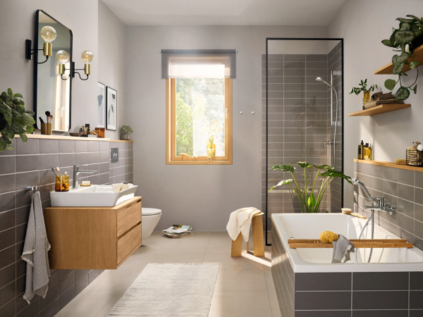 Смеситель для душа однорычажный Hansgrohe Rebris E 72650000 хром