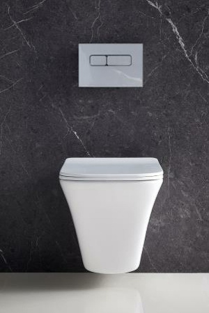 Унитаз подвесной BelBagno Marmi BB052CHR/BB052SC