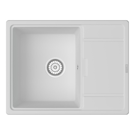 Мойка кухонная Point Стил 65 PN3009W, белый