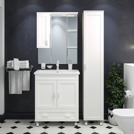 Зеркало-шкаф (83х100) Misty Дива 85 правый П-Див04085-013П