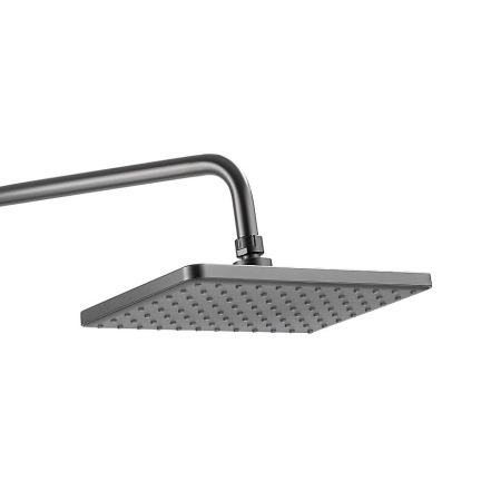 Душевая система с изливом Belz B24613-3, вороненая сталь