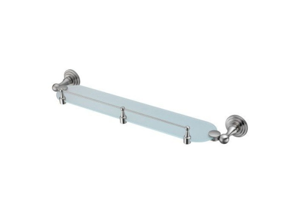 Полка стеклянная WasserKraft Ammer 7024