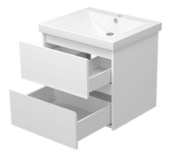 Тумба с раковиной Misty Алиса 58  УТ000011218