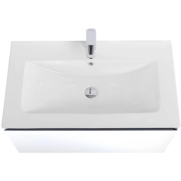 Тумба без раковины Art&Max Latina AM-Latina-800-1C-SO-BM белый матовый