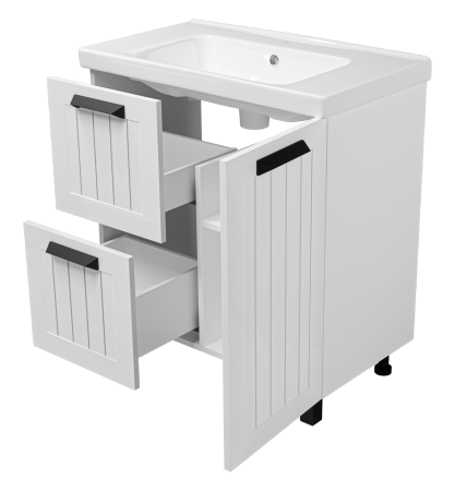 Тумба с раковиной Misty Спарта 80 УТ000013759