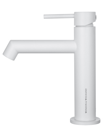 Смеситель для раковины WONZON & WOGHAND, белый матовый WW-H1063-MW