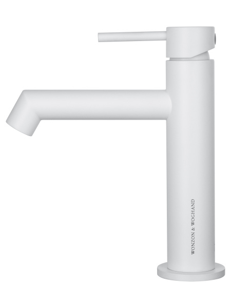 Смеситель для раковины WONZON & WOGHAND, белый матовый WW-H1063-MW