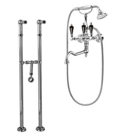 Смеситель для ванны Cezares Diamond DIAMOND-VDPS2-01-Sw-N