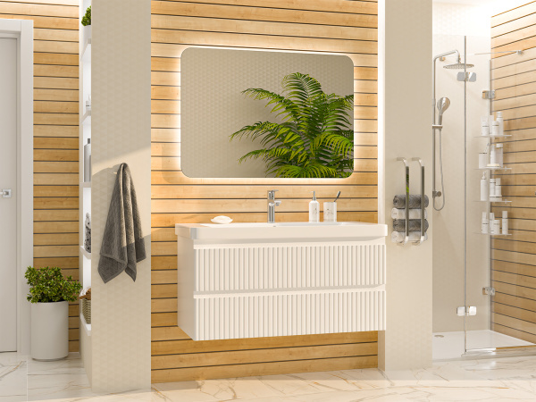 Тумба под раковину 105 Brevita Victory VIC-09105-0102Я без раковины