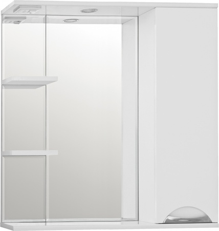 Зеркало-шкаф Style Line Жасмин 80 (80x83) ЛС-00000044 белый