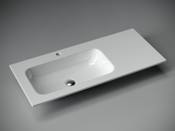 Раковина накладная (101х45,7) Sancos  Element CN7014