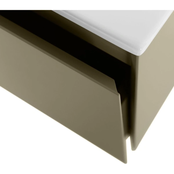 Тумба без раковины Art&Max Latina AM-Latina-600-1C-SO-BGM серо-бежевый матовый