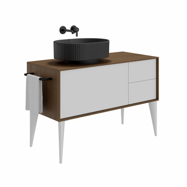 Раковина накладная (53х38) Kerama Marazzi Artbasin VE.NN.wb.50\BLK.M