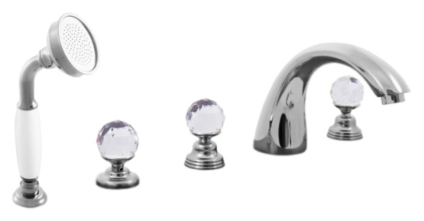 Смеситель на борт ванны Rav Slezak Brilliance BRILLIANCE169.5P