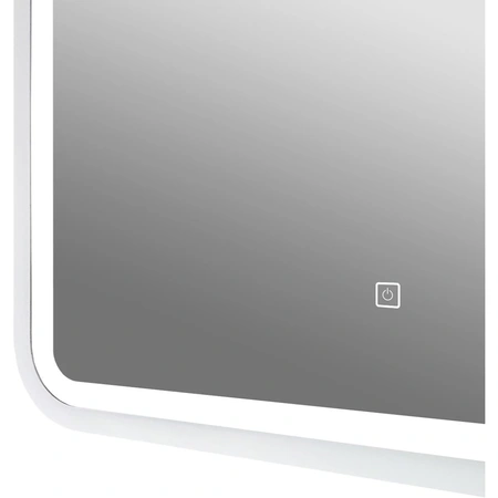 Зеркало с подсветкой Art&Max GENOVA AM-Gen-1200-800-DS-F-White сенсорным выключателем