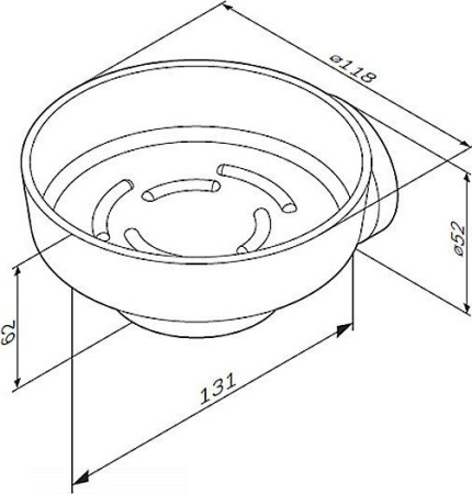 Мыльница Am.Pm Bliss A5534264