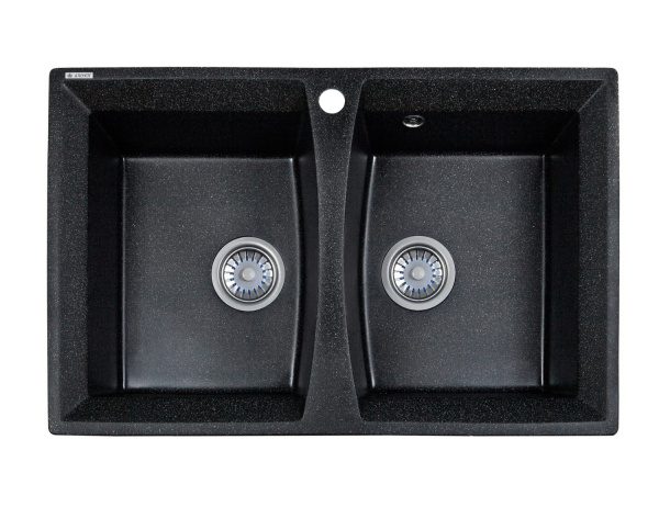 Кухонная мойка KAISER KMM-5178 мрамор (KMM-5178/5078 Bl&W)