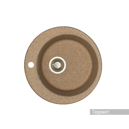 Кухонная мойка Aquaton Иверия 1A711032IV270 терракот