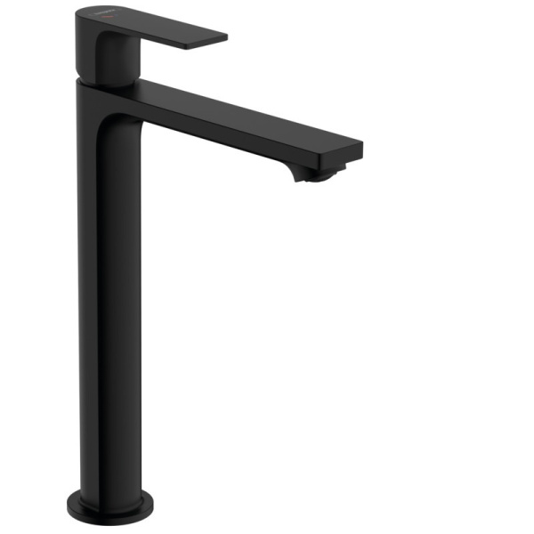 Смеситель для раковины Hansgrohe Rebris E 72591670, черный матовый