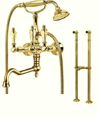 Смеситель для ванны Cezares Diamond DIAMOND-VDPS2-03/24-Sw