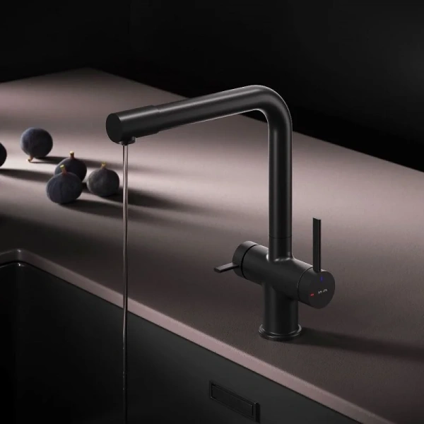 Смеситель для кухни с подключением к фильтру Am.Pm Func F8F05722 черный матовый