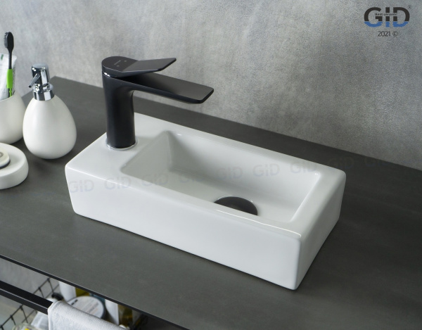 Раковина подвесная (36,5х18) Gid N9272R