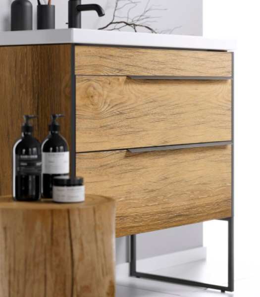 Тумба под раковину Aqwella Fargo 100 FRG0110DB