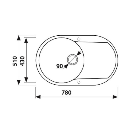 Кухонная мойка KAISER (KMM-7850 BW)
