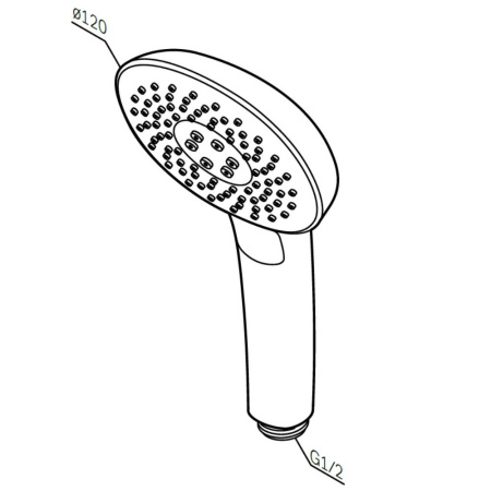 Ручной душ Am.Pm Spirit 2.0 F0270A000