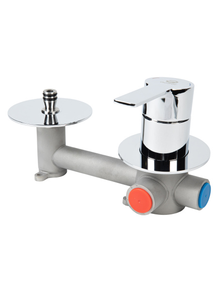 Смеситель для раковины однорычажный встраиваемый Agger Easy A3172200 хром глянцевый