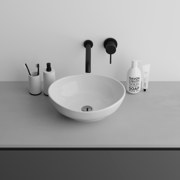 Раковина накладная (41х33) Grossman  GR-3018, белый