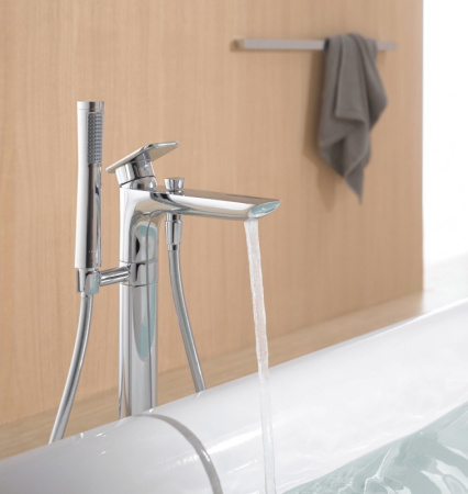 Смеситель напольный для ванны Kludi E2 495900575