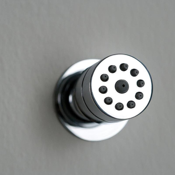 Боковая форсунка Bossini Tondo Gom I00137.030 хром